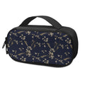 Vintage Sweet Pea Pattern Print Portable Cooler Travel Case
