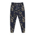 Vintage Sweet Pea Pattern Print Jogger Pants