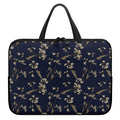 Vintage Sweet Pea Pattern Print Laptop Sleeve With Handle
