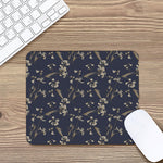 Vintage Sweet Pea Pattern Print Mouse Pad