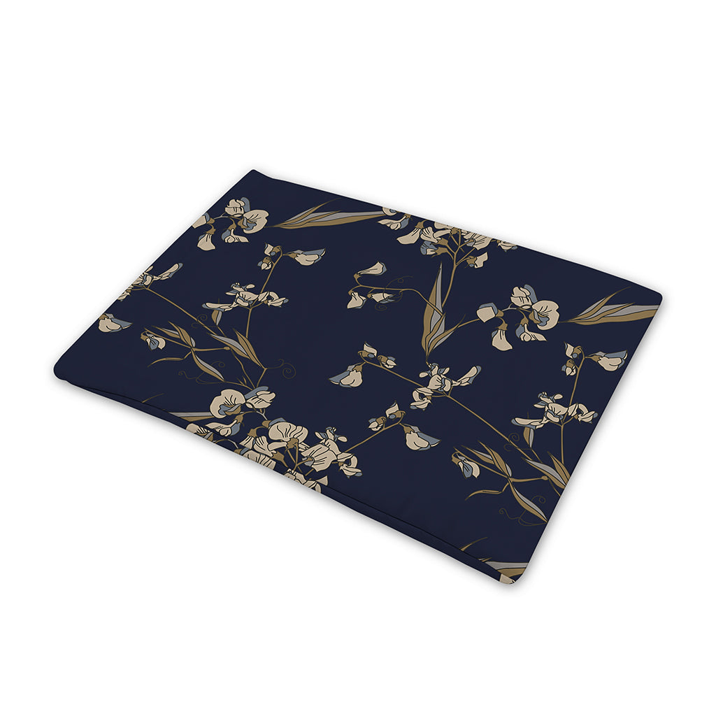 Vintage Sweet Pea Pattern Print Pet Cooling Mat Cover