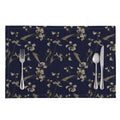 Vintage Sweet Pea Pattern Print Placemat