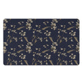Vintage Sweet Pea Pattern Print Polyester Doormat