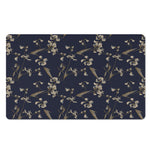 Vintage Sweet Pea Pattern Print Polyester Doormat