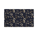 Vintage Sweet Pea Pattern Print Polyester Flag