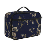 Vintage Sweet Pea Pattern Print Portable Lunch Bag