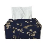 Vintage Sweet Pea Pattern Print Rectangle Tissue Box Cover