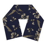 Vintage Sweet Pea Pattern Print Scarf