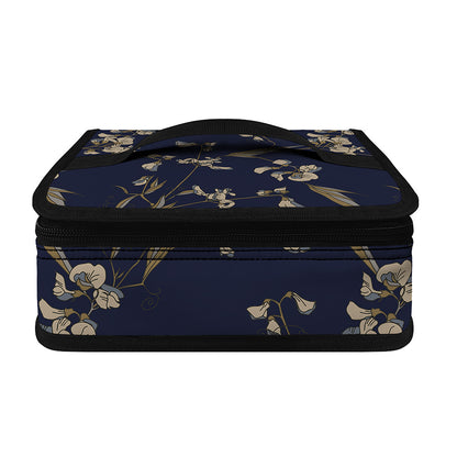 Vintage Sweet Pea Pattern Print Small Lunch Bag