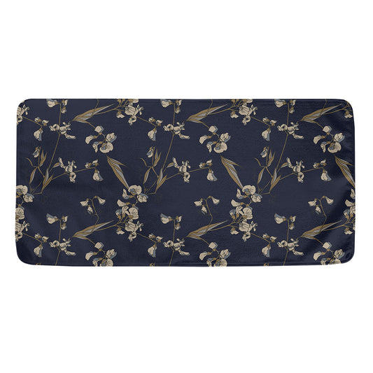 Vintage Sweet Pea Pattern Print Towel