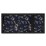 Vintage Sweet Pea Pattern Print Trifold Wallet