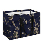 Vintage Sweet Pea Pattern Print Utility Tote Bag