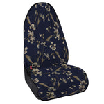 Vintage Sweet Pea Pattern Print Waterproof Car Seat Cover