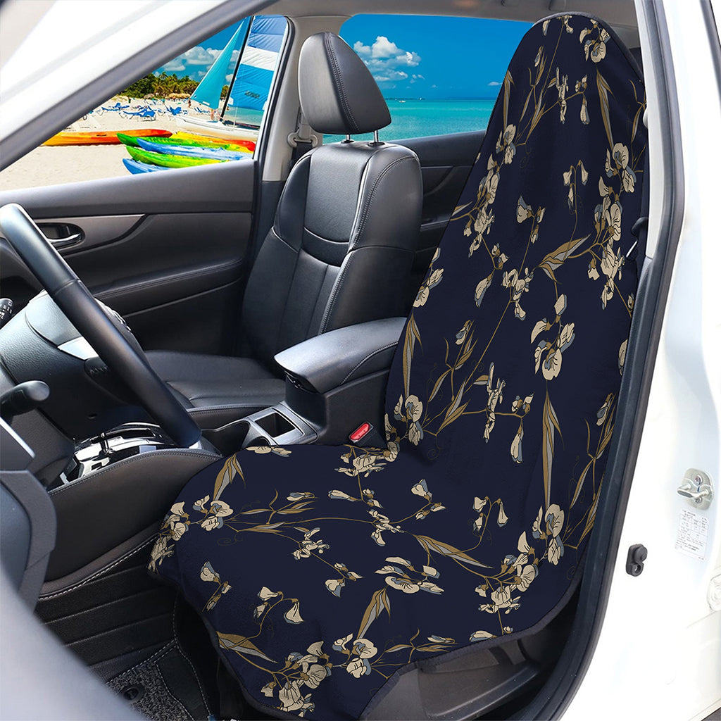 Vintage Sweet Pea Pattern Print Waterproof Car Seat Cover