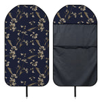 Vintage Sweet Pea Pattern Print Waterproof Car Seat Cover