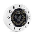 Vintage Taurus Zodiac Sign Print Alarm Clock