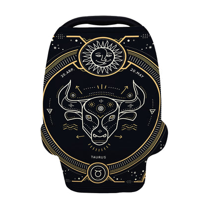 Vintage Taurus Zodiac Sign Print Baby Seat Cover