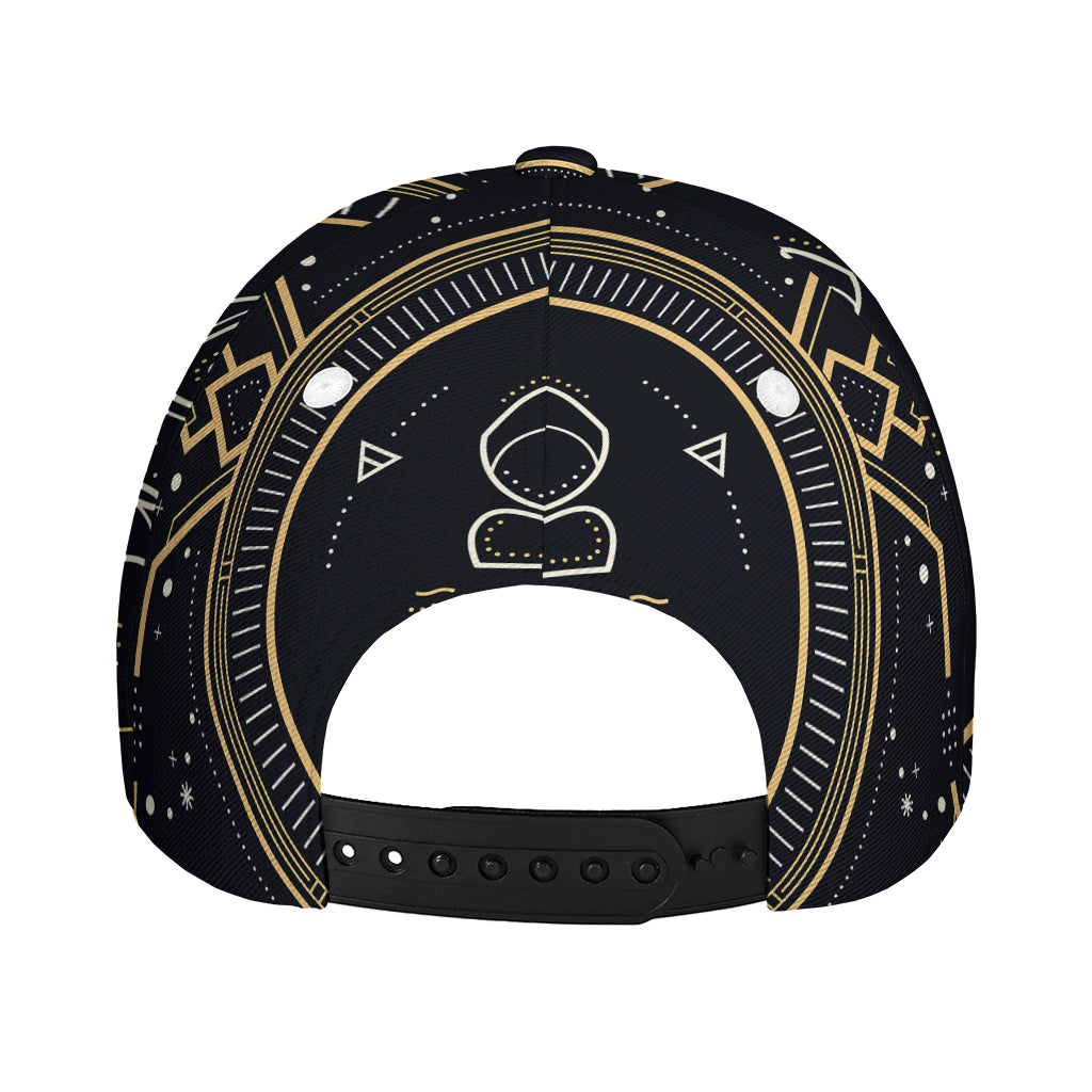 Vintage Taurus Zodiac Sign Print Baseball Cap