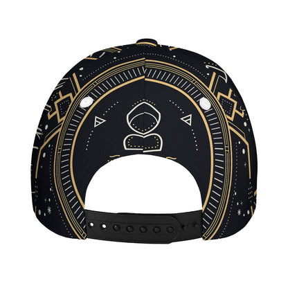 Vintage Taurus Zodiac Sign Print Baseball Cap