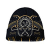 Vintage Taurus Zodiac Sign Print Beanie