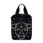 Vintage Taurus Zodiac Sign Print Bible Tote Bag