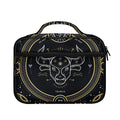 Vintage Taurus Zodiac Sign Print Briefcase Bible Bag