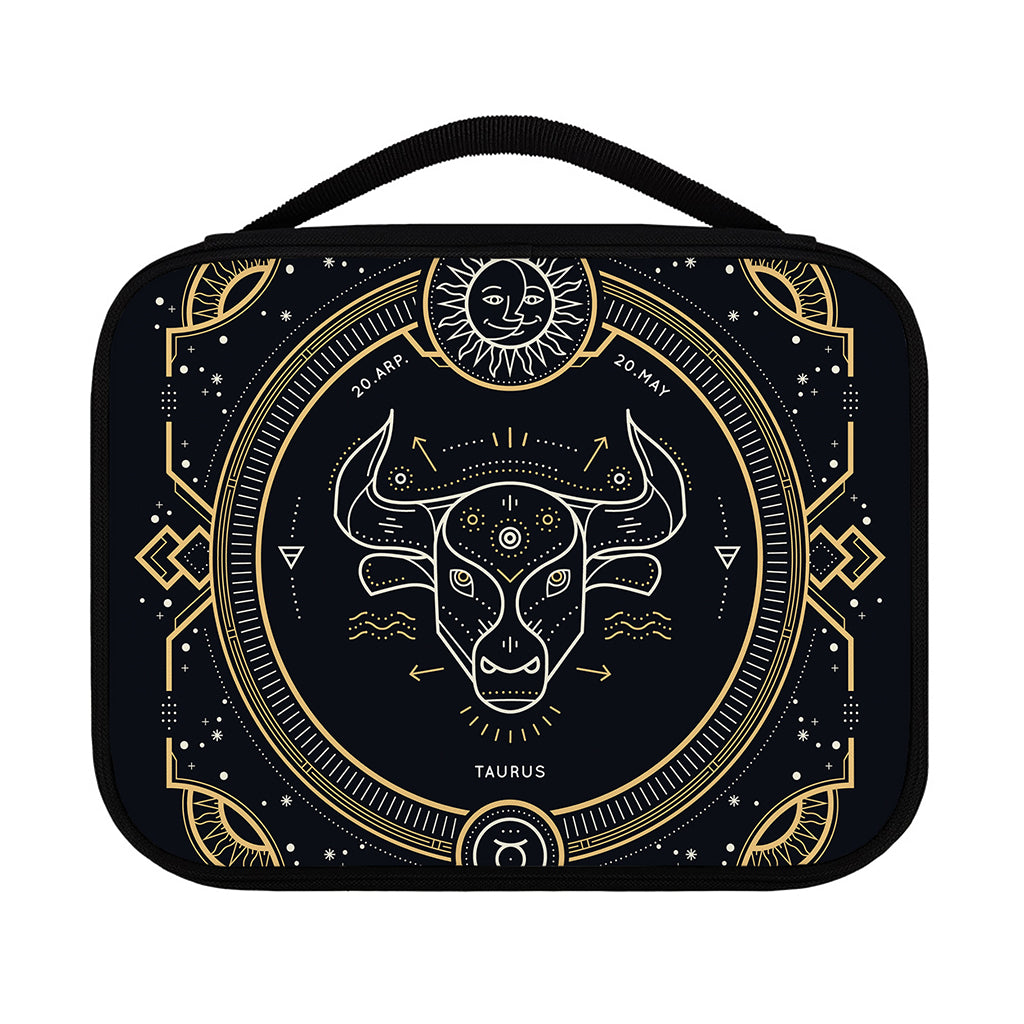 Vintage Taurus Zodiac Sign Print Classic Bible Case