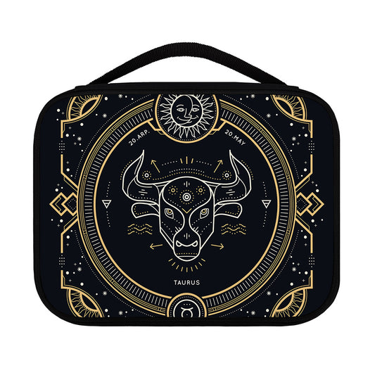Vintage Taurus Zodiac Sign Print Classic Bible Case