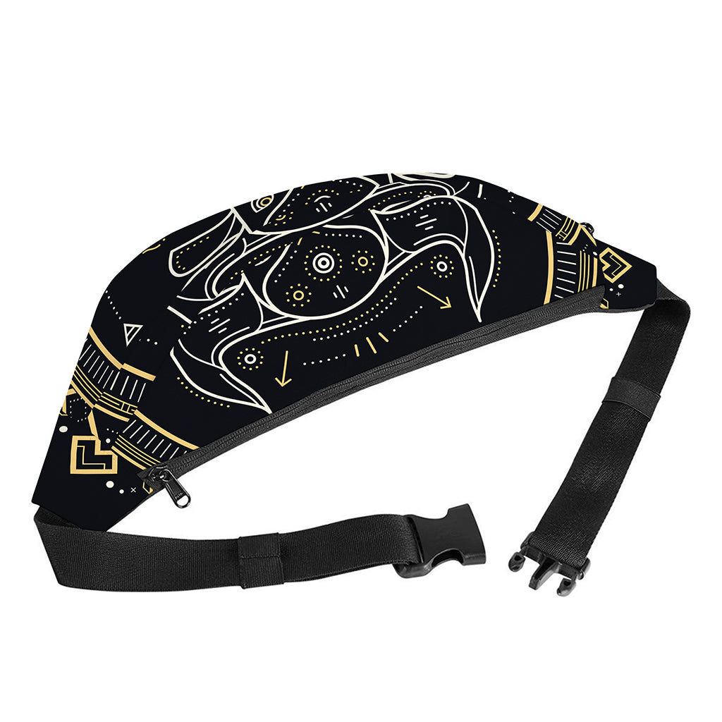 Vintage Taurus Zodiac Sign Print Fanny Pack