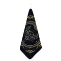 Vintage Taurus Zodiac Sign Print Hand Towel