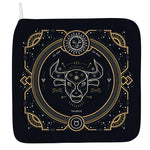 Vintage Taurus Zodiac Sign Print Hand Towel
