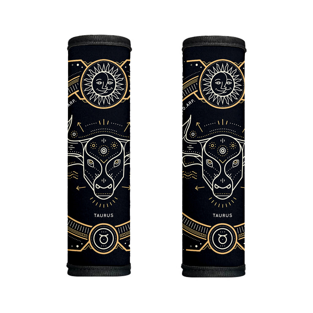 Vintage Taurus Zodiac Sign Print Handle Covers