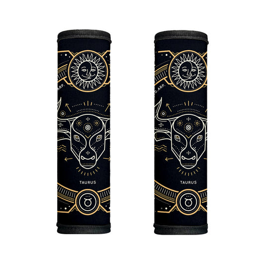 Vintage Taurus Zodiac Sign Print Handle Covers