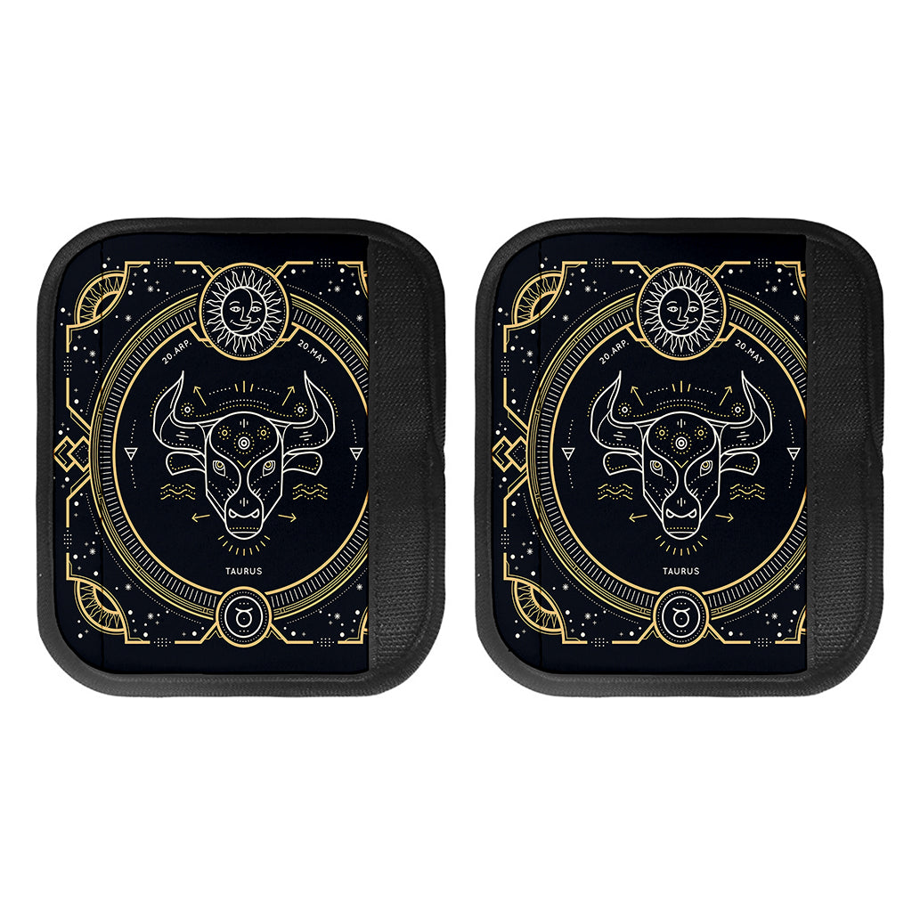 Vintage Taurus Zodiac Sign Print Handle Covers