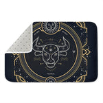 Vintage Taurus Zodiac Sign Print Indoor Door Mat