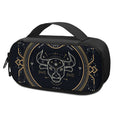 Vintage Taurus Zodiac Sign Print Portable Cooler Travel Case