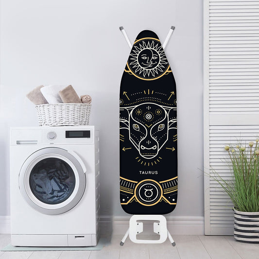 Vintage Taurus Zodiac Sign Print Ironing Board Cover
