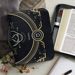 Vintage Taurus Zodiac Sign Print Leather Bible Cover