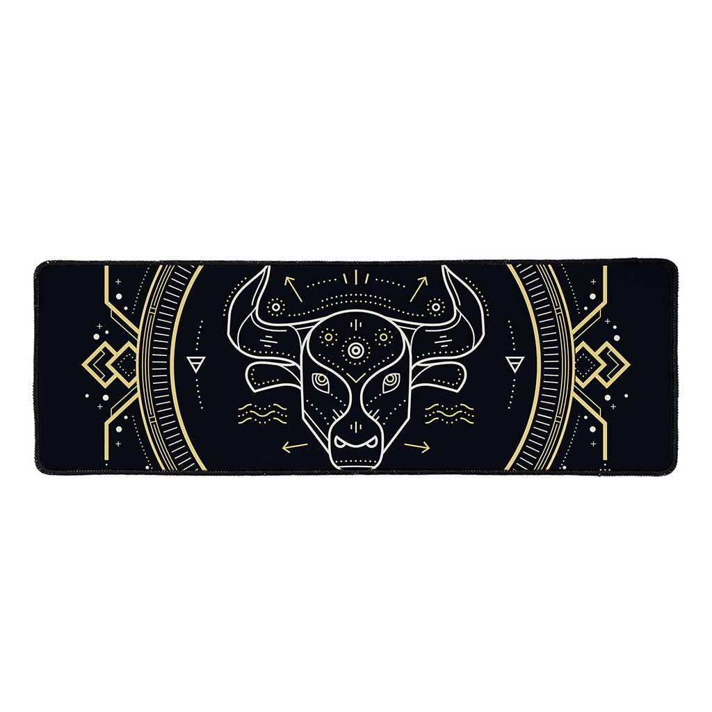 Vintage Taurus Zodiac Sign Print Long Kitchen Mat