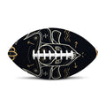 Vintage Taurus Zodiac Sign Print Rugby Ball