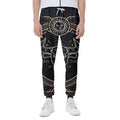 Vintage Taurus Zodiac Sign Print Joggers