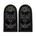 Vintage Taurus Zodiac Sign Print Skillet Handle Cover