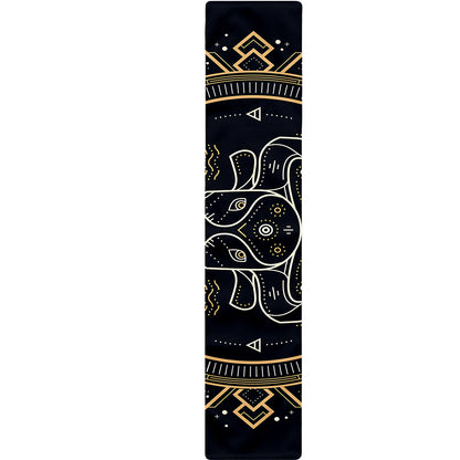 Vintage Taurus Zodiac Sign Print Table Runner