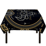 Vintage Taurus Zodiac Sign Print Tablecloth