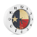 Vintage Texas Flag Print Alarm Clock