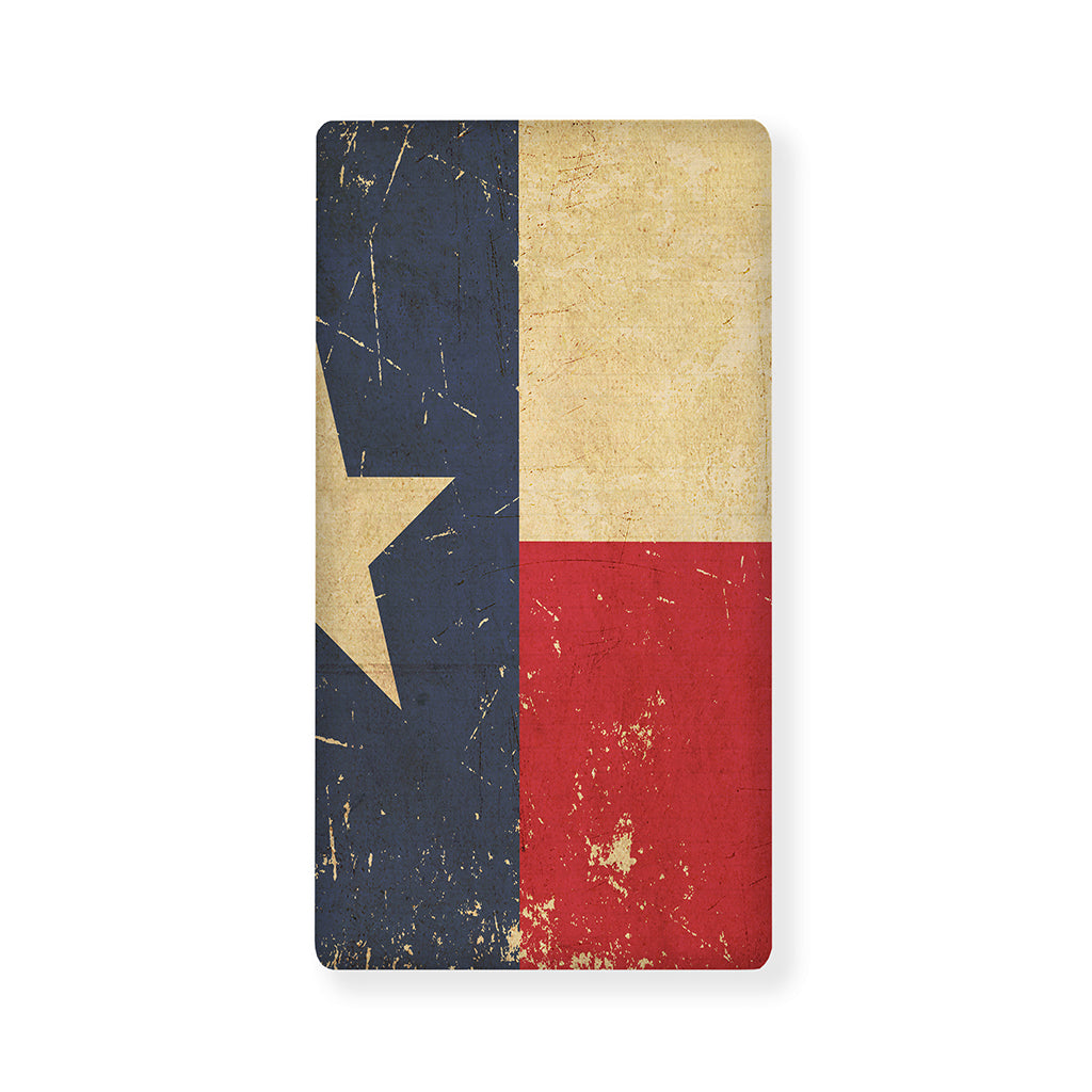 Vintage Texas Flag Print Baby Crib Sheet