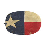 Vintage Texas Flag Print Car Side Mirror Covers