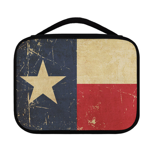 Vintage Texas Flag Print Classic Bible Case