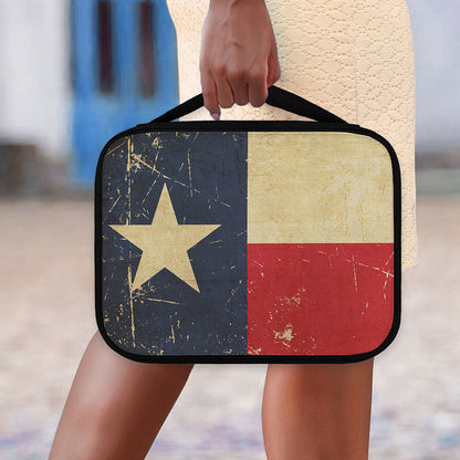 Vintage Texas Flag Print Classic Bible Case