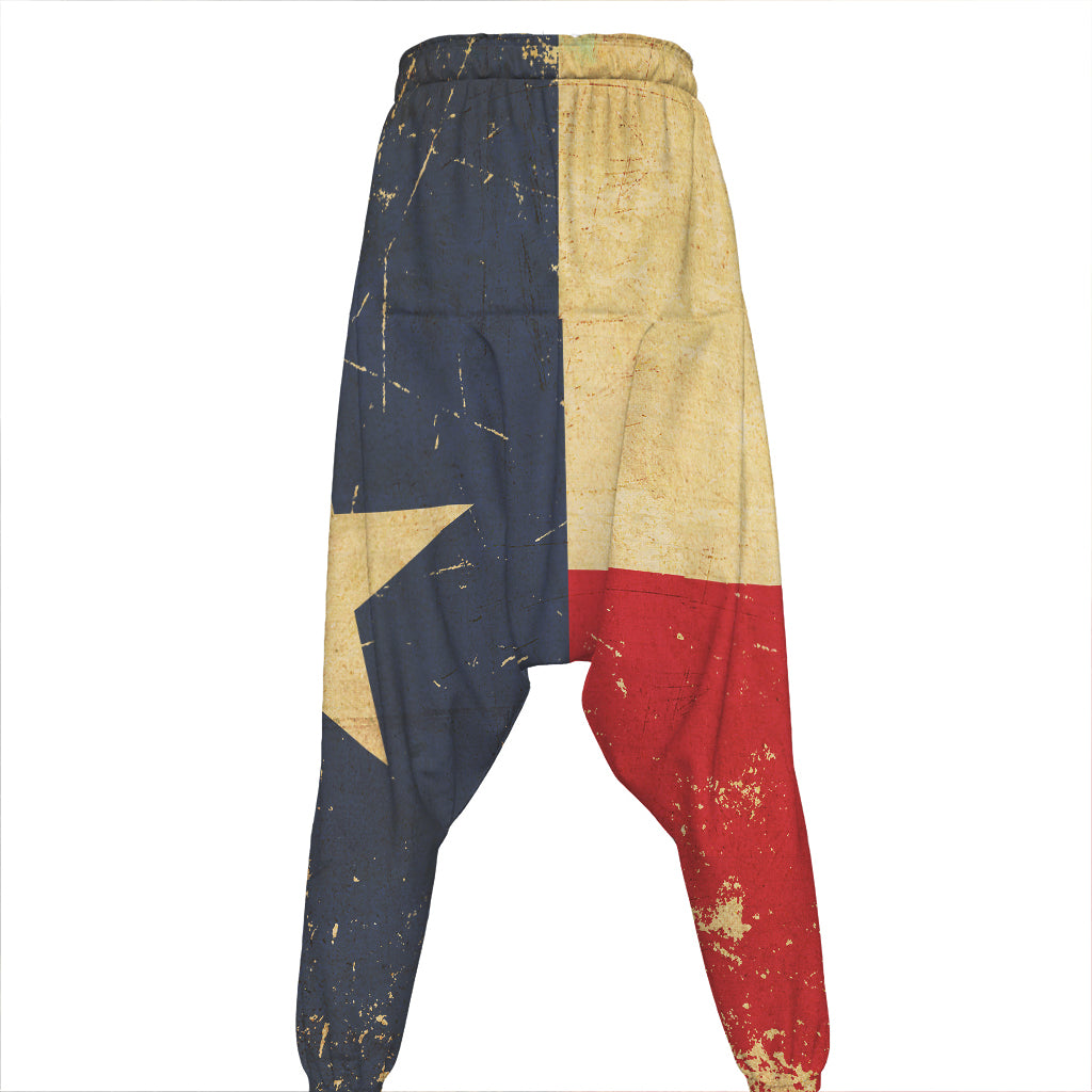 Vintage Texas Flag Print Hammer Pants